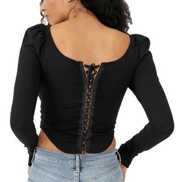 Free People Willow Reversible Crop Top S - Picture 2 of 2